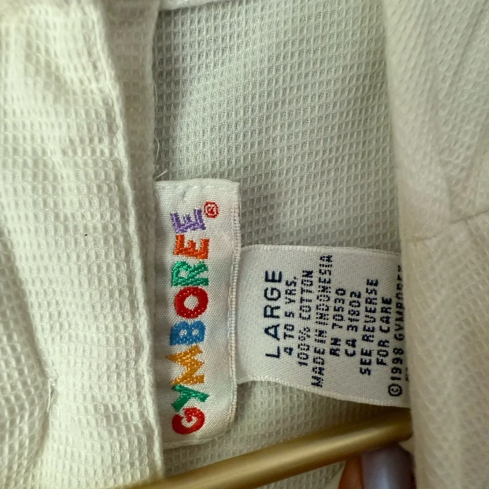 Vintage rainbow tag Gymboree plaid and‎ flower dress
